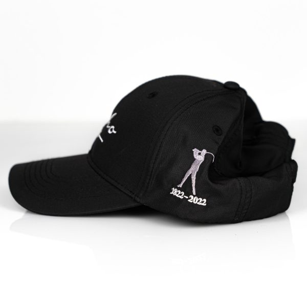 Cap Black -03 Ratho Farm Logo Cap