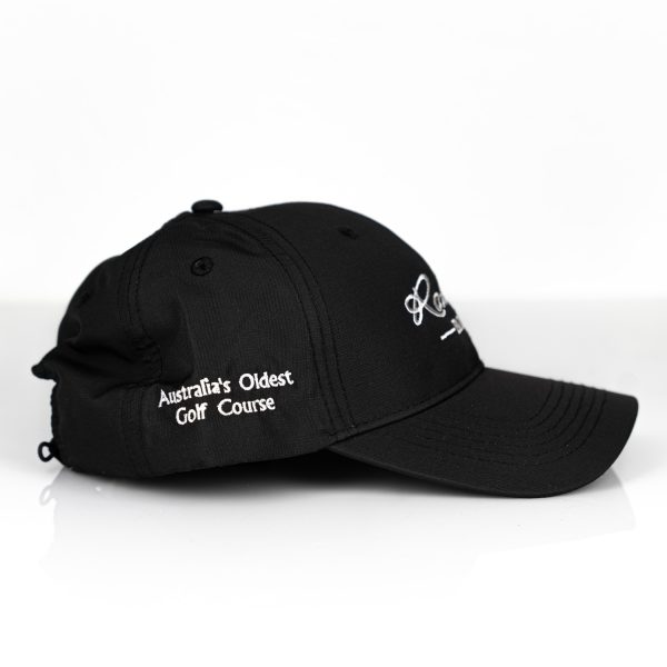 Cap Black -04 Ratho Farm Logo Cap