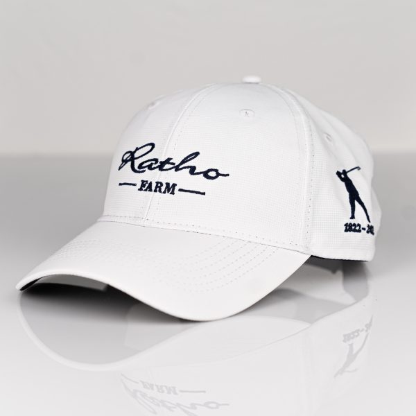 Cap White - 01 Ratho Farm Logo Cap